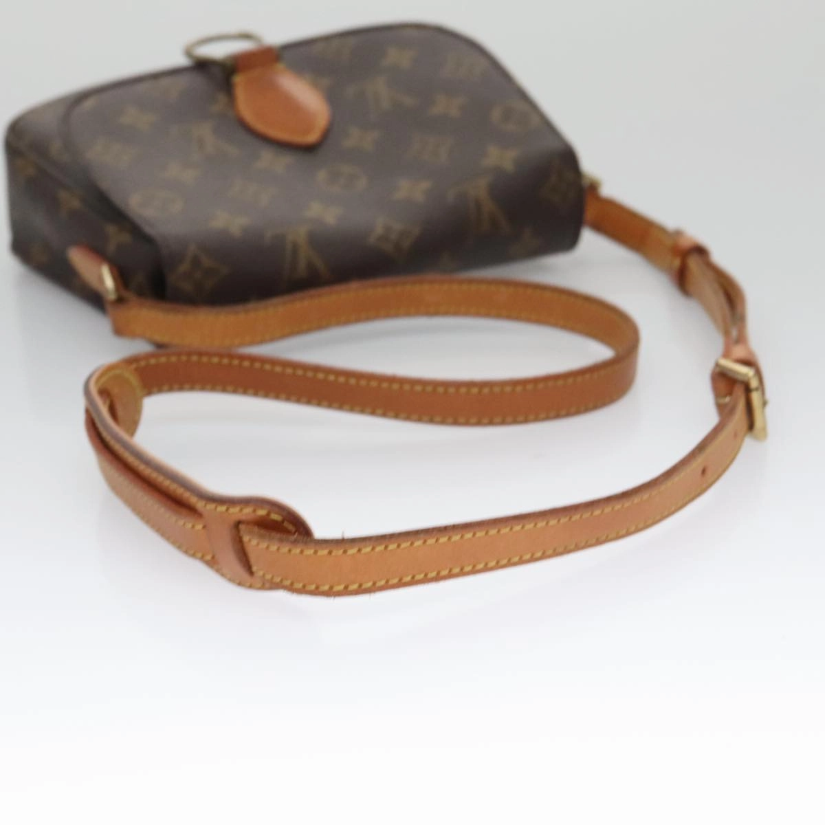 LOUIS VUITTON Monogram Saint Cloud MM Shoulder Bag M51243 LV ep6906
