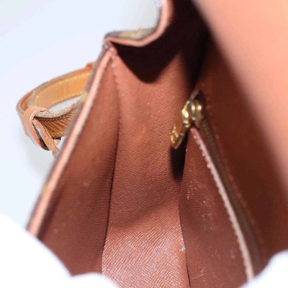LOUIS VUITTON Monogram Saint Cloud MM Shoulder Bag M51243 LV ep6906