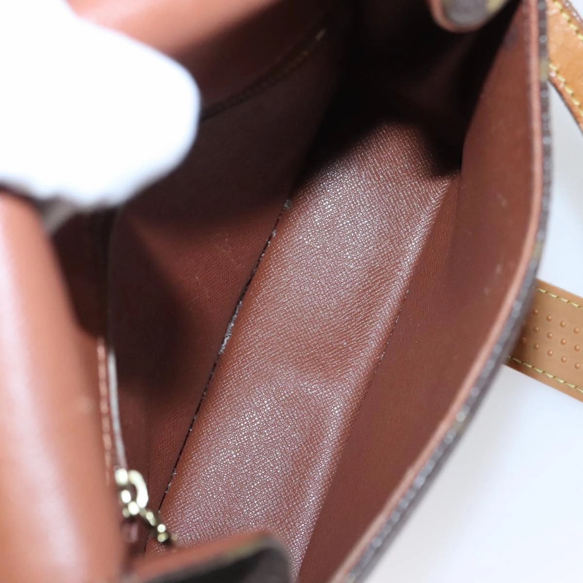LOUIS VUITTON Monogram Saint Cloud MM Shoulder Bag M51243 LV ep6906