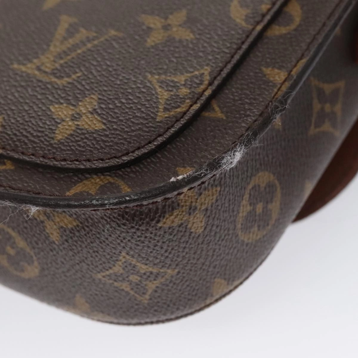 LOUIS VUITTON Monogram Saint Cloud MM Shoulder Bag M51243 LV ep6906