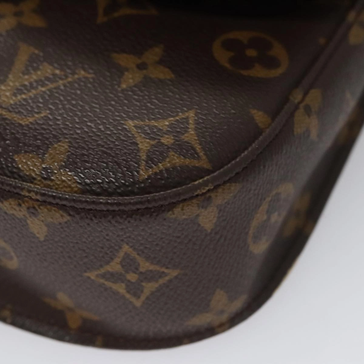 LOUIS VUITTON Monogram Saint Cloud MM Shoulder Bag M51243 LV ep6906