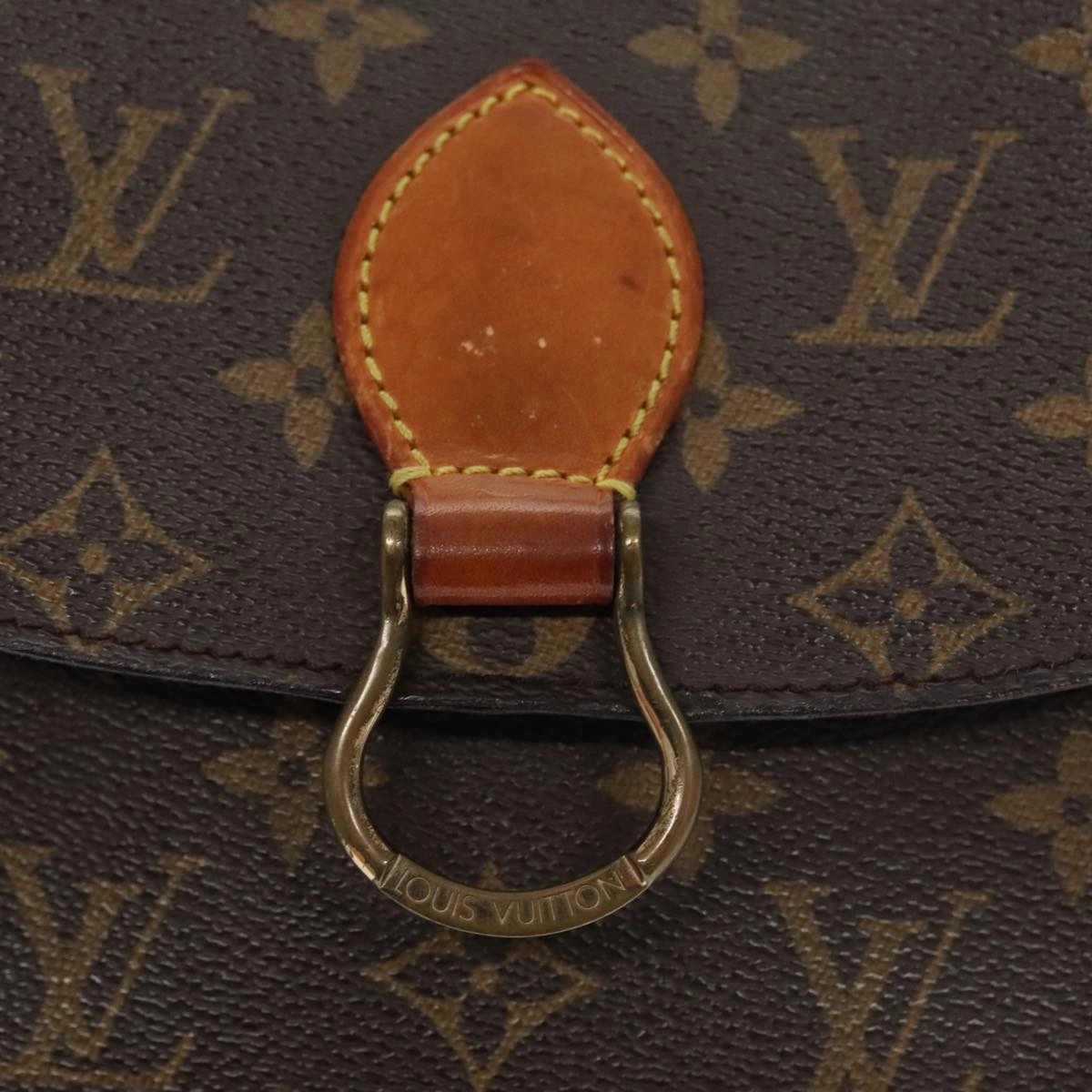 LOUIS VUITTON Monogram Saint Cloud MM Shoulder Bag M51243 LV ep6906