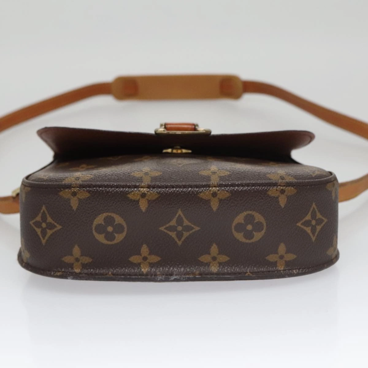 LOUIS VUITTON Monogram Saint Cloud MM Shoulder Bag M51243 LV ep6906