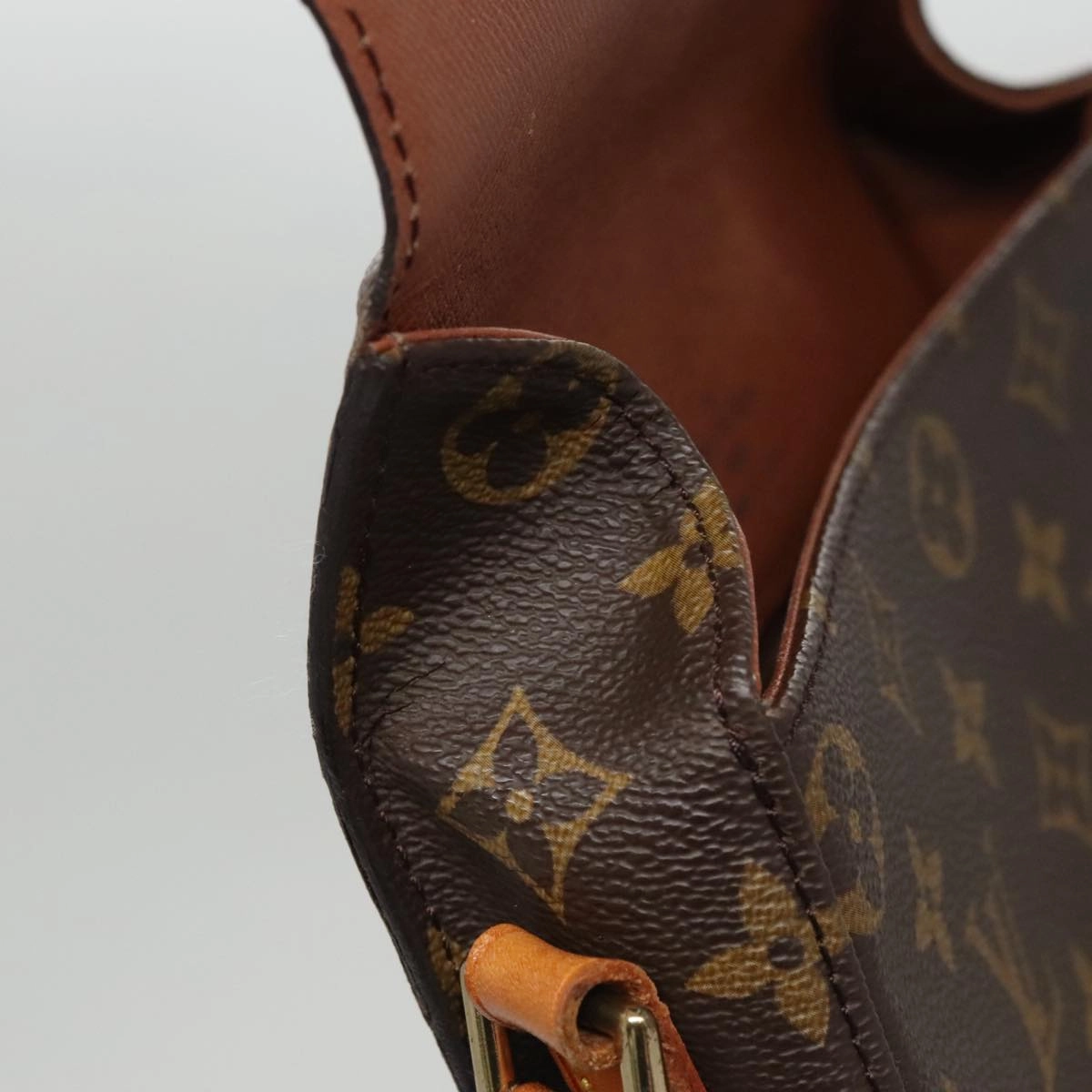LOUIS VUITTON Monogram Saint Cloud MM Shoulder Bag M51243 LV ep6906
