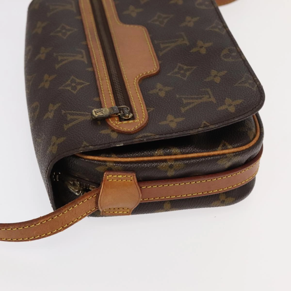 LOUIS VUITTON Monogram Saint Germain Shoulder Bag M51210 LV 101717