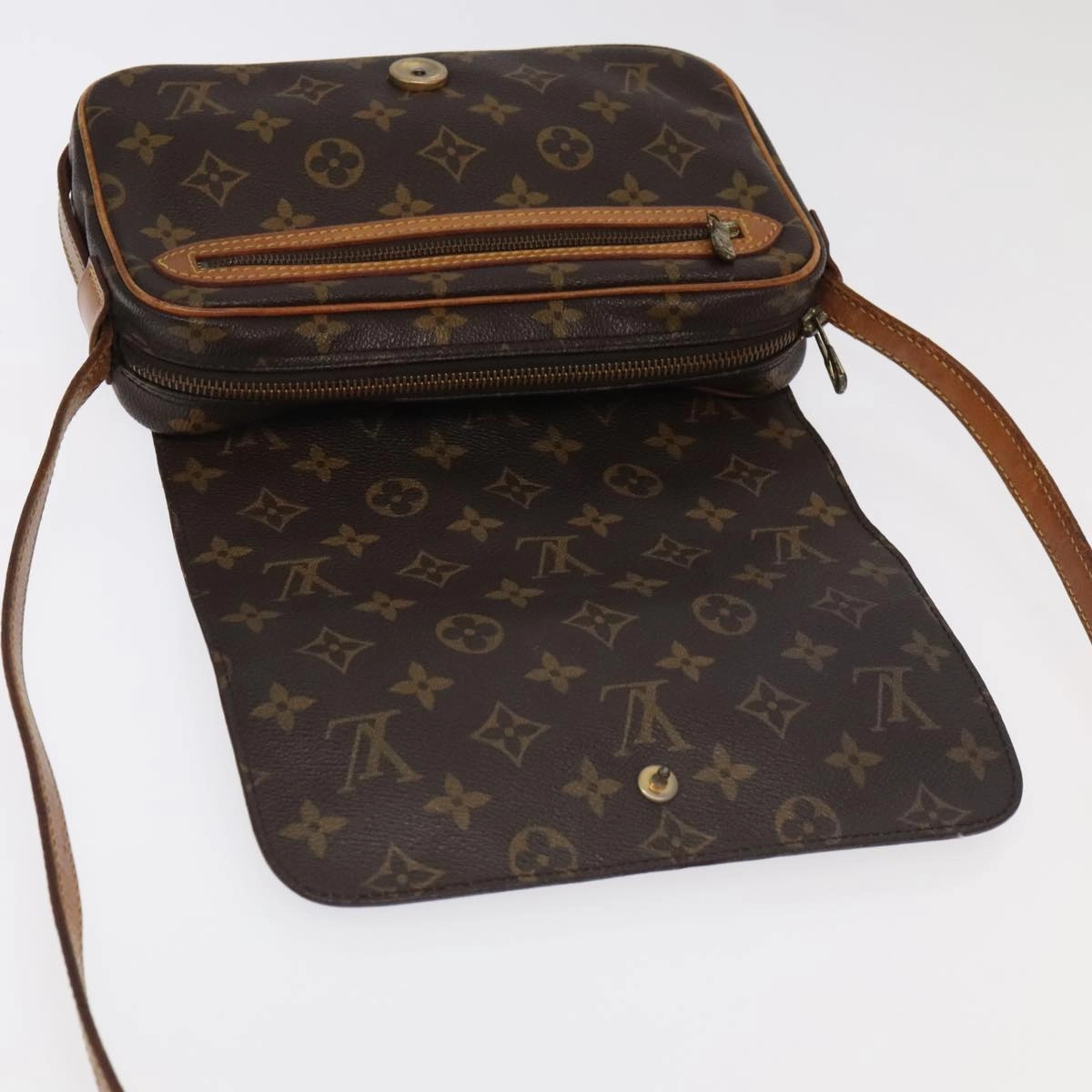 LOUIS VUITTON Monogram Saint Germain Shoulder Bag M51210 LV 101717