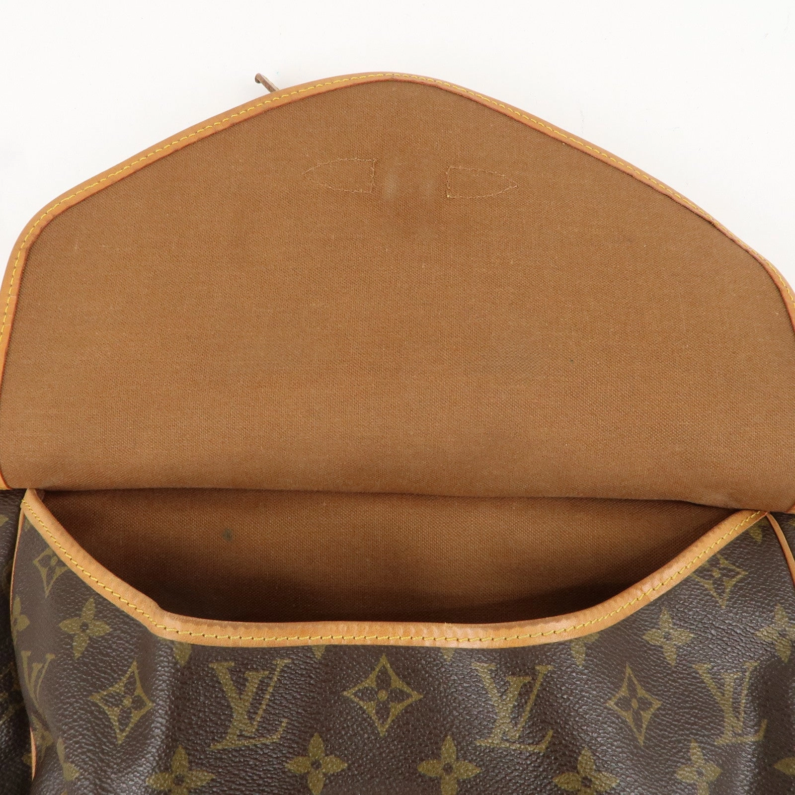 Louis Vuitton Monogram Saumur 30 Crossbody Bag Brown M42256
