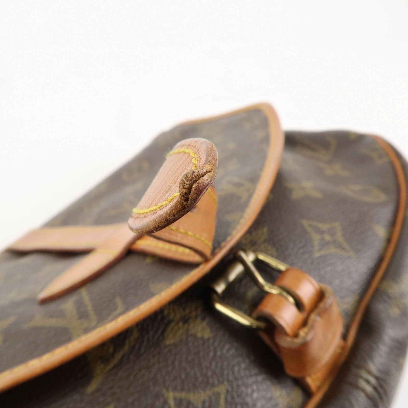 Louis Vuitton Monogram Saumur 30 Crossbody Bag Brown M42256