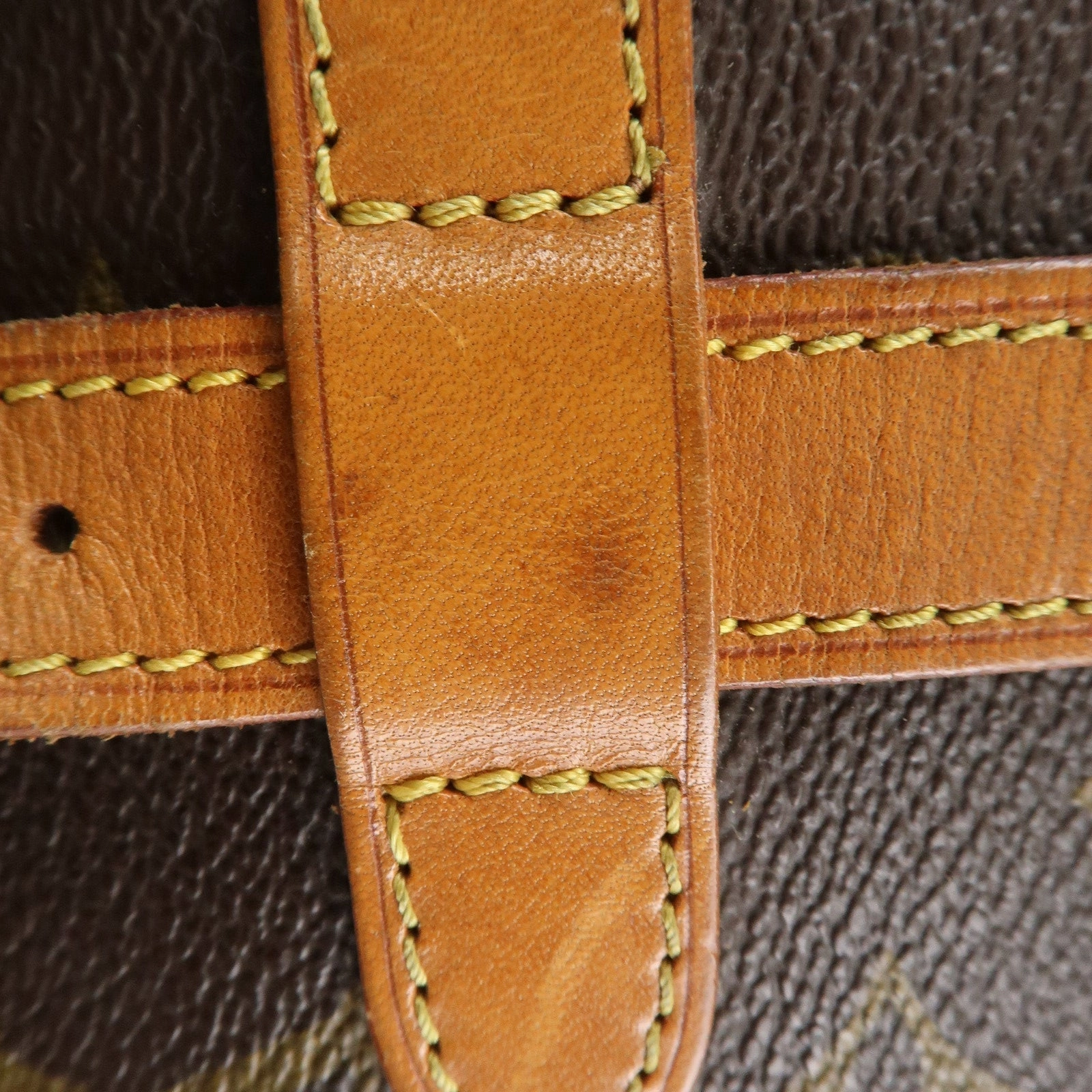 Louis Vuitton Monogram Saumur 30 Crossbody Bag Brown M42256
