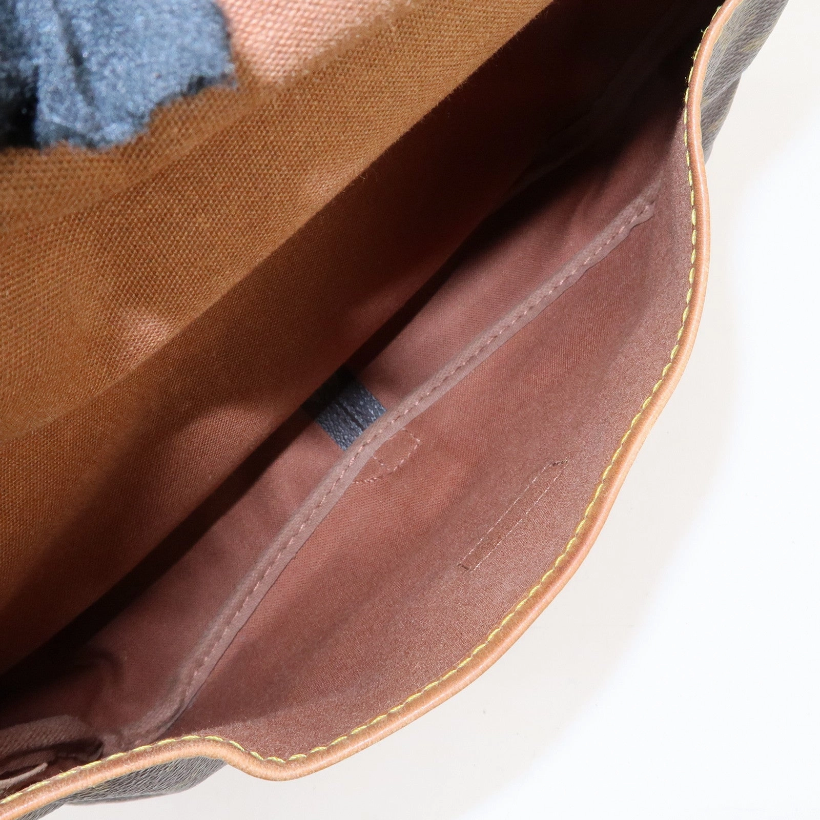 Louis Vuitton Monogram Saumur 30 Crossbody Bag Brown M42256