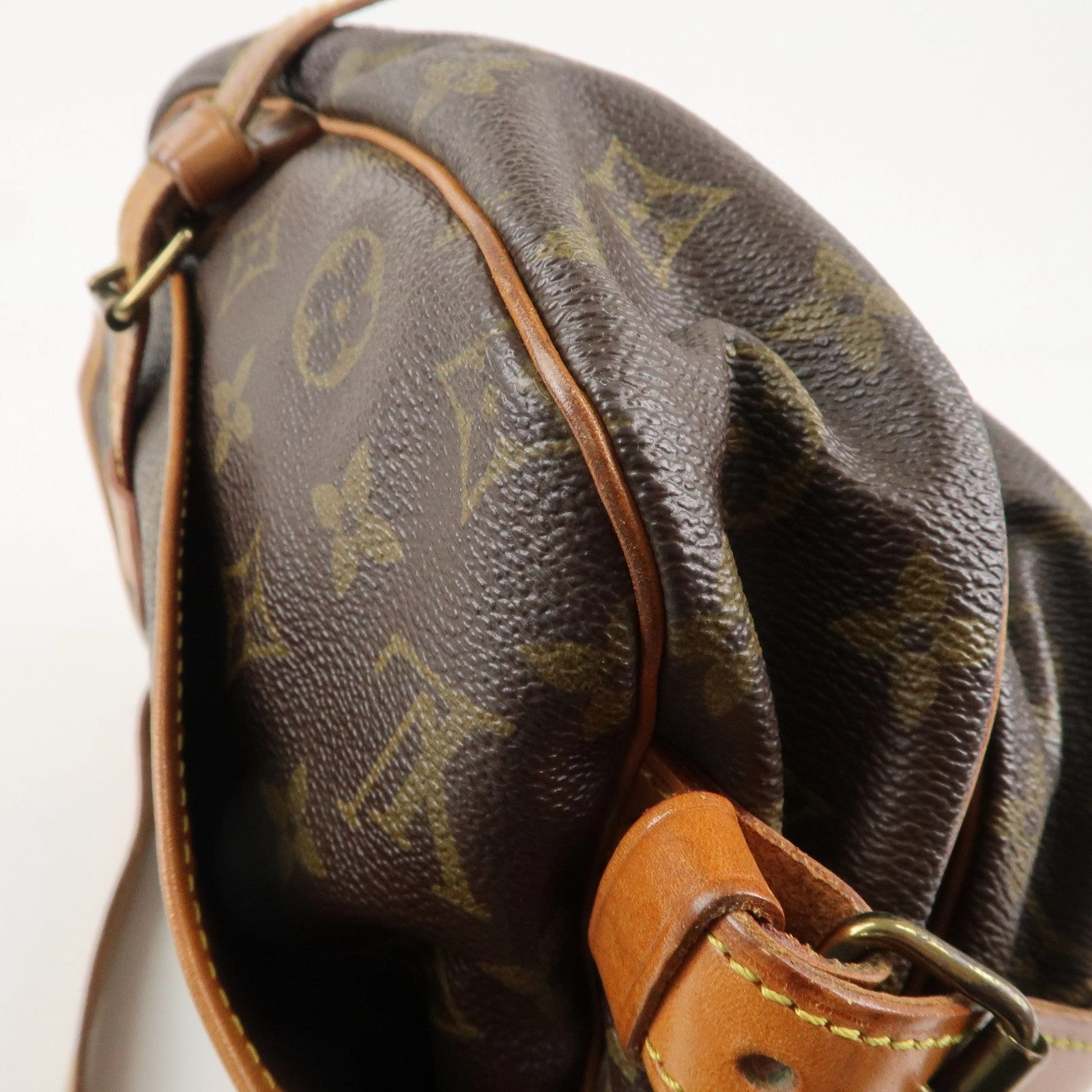 Louis Vuitton Monogram Saumur 30 Crossbody Bag Brown M42256