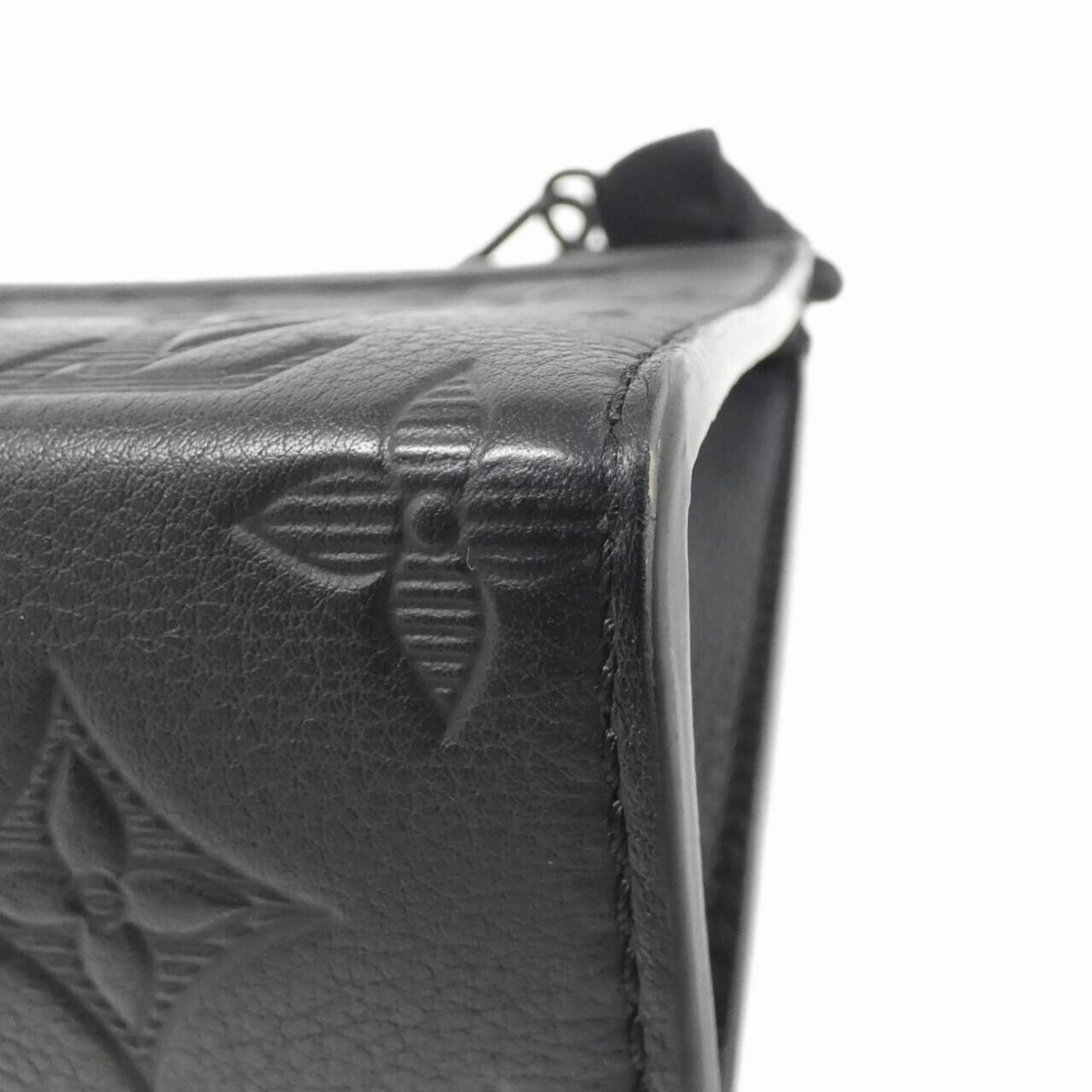 Louis Vuitton Monogram Shadow Leather Shoulder Bag (Pre-Owned)