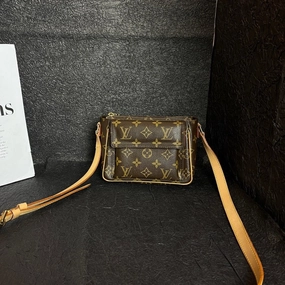 Louis Vuitton Monogram Tofu Brown Crossbody Bag 18cm