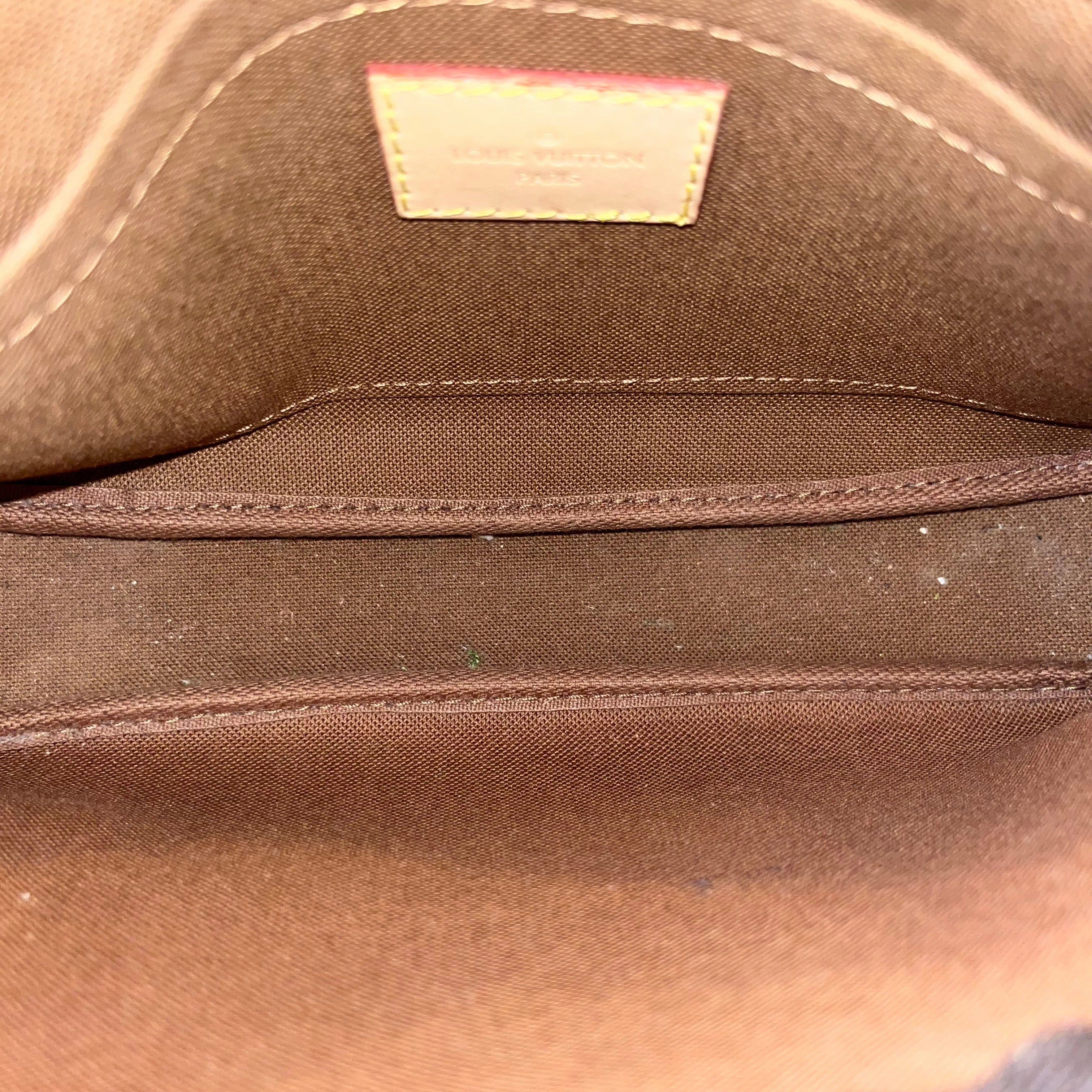 LOUIS VUITTON Multi Pochette Accessories Monogram Coated Canvas Crossbody Bag