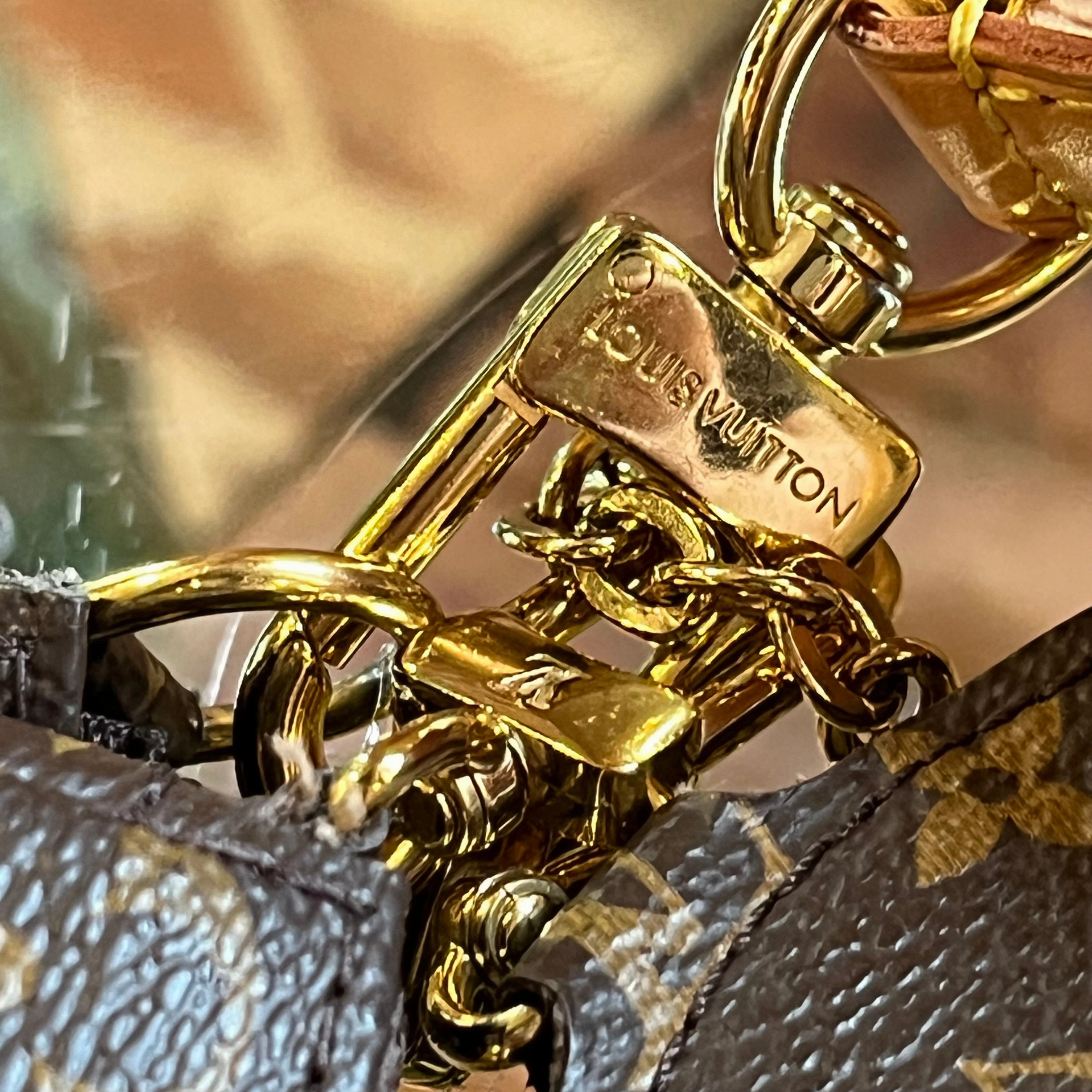 LOUIS VUITTON Multi Pochette Accessories Monogram Coated Canvas Crossbody Bag