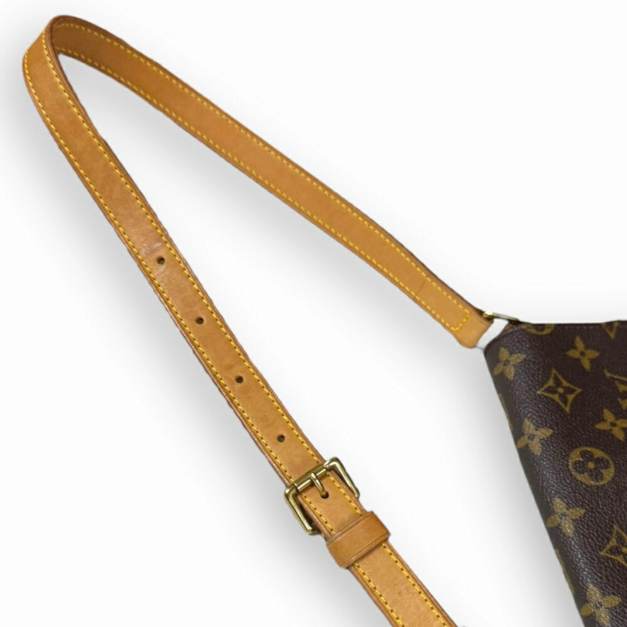 Louis Vuitton Musette Tango Canvas Shoulder Bag (Pre-Owned)