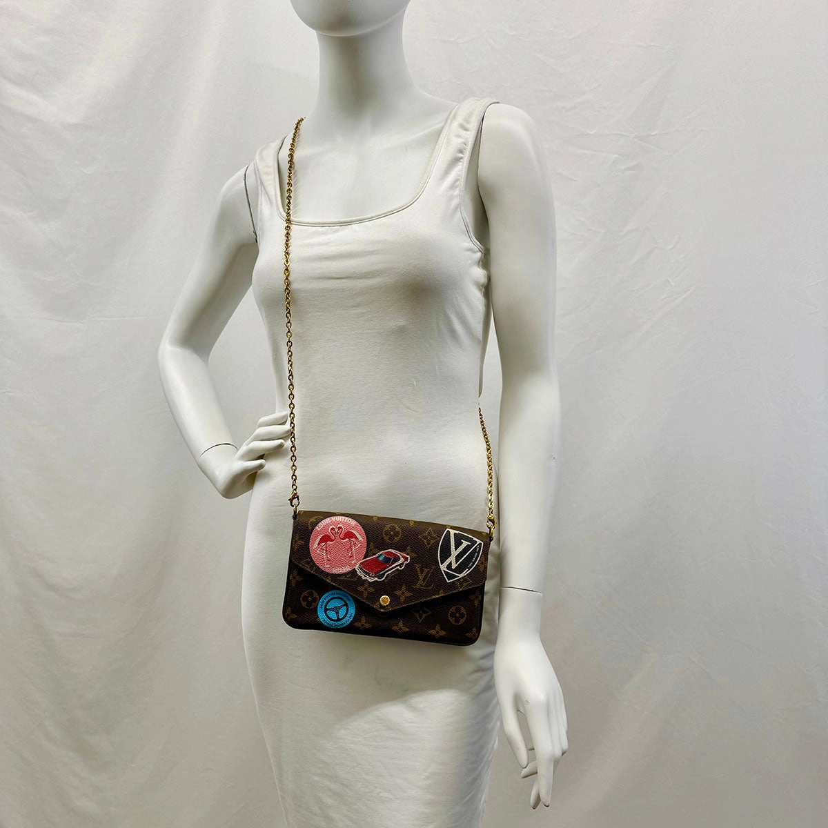 Louis Vuitton My World Tour Felicie Pochette Crossbody