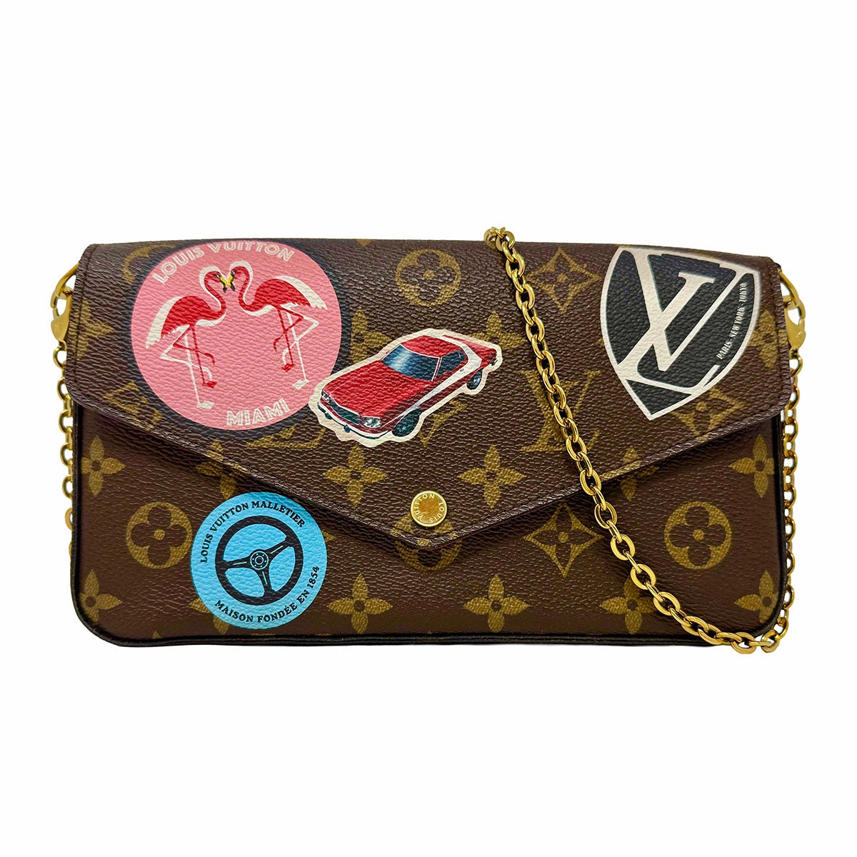 Louis Vuitton My World Tour Felicie Pochette Crossbody
