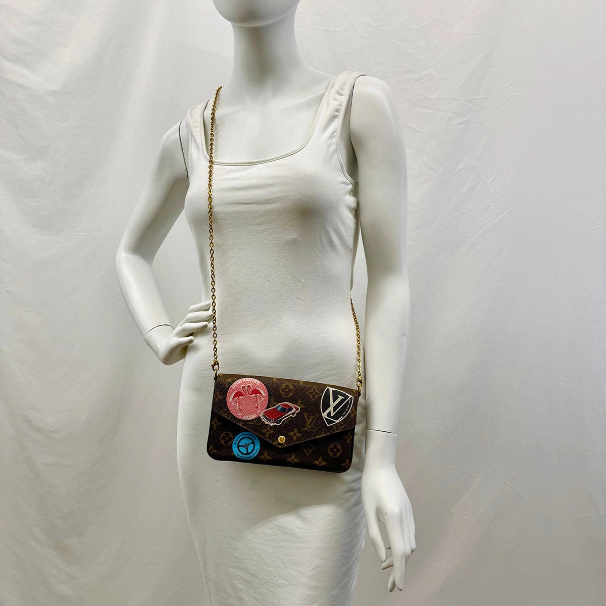 Louis Vuitton My World Tour Felicie Pochette Crossbody