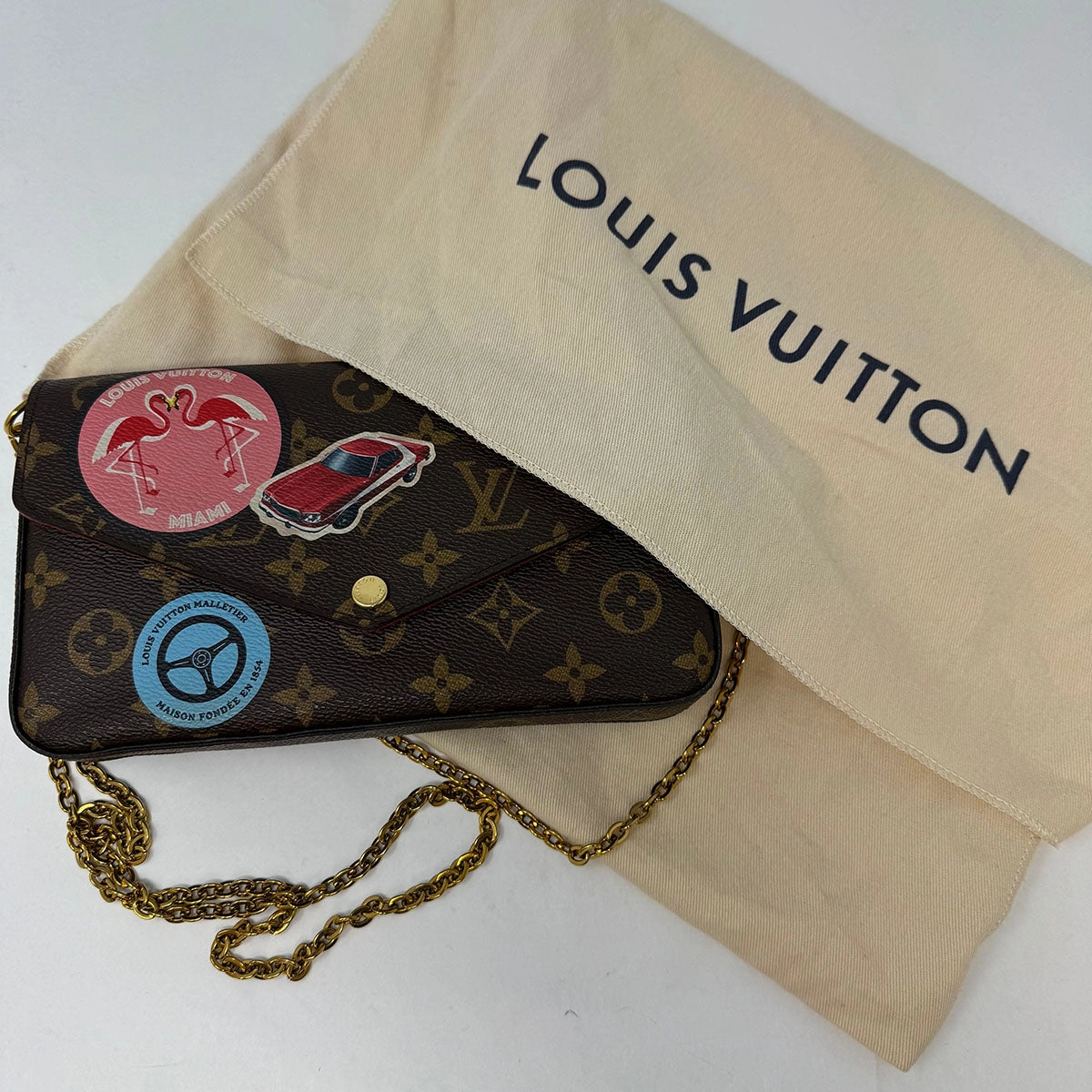 Louis Vuitton My World Tour Felicie Pochette Crossbody
