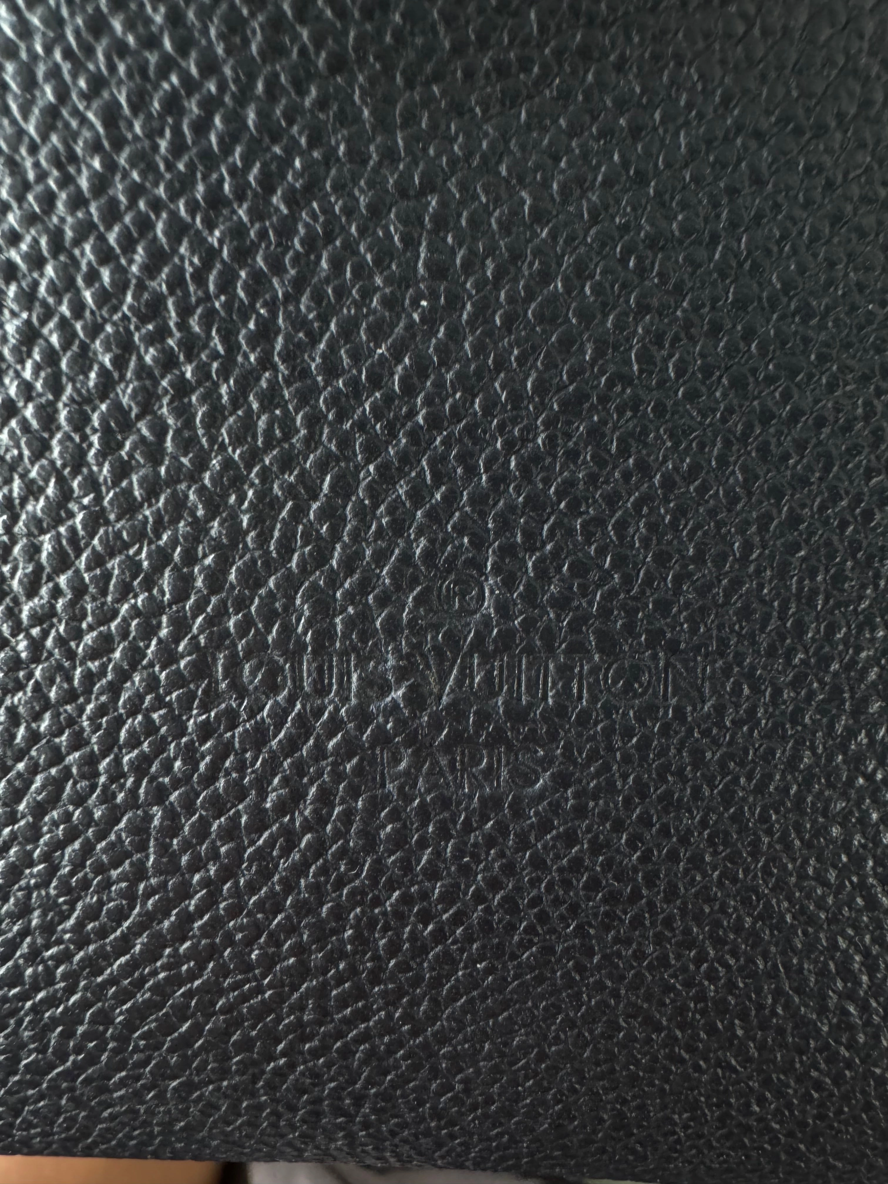 Louis Vuitton Navy & Red Empreinte Monogram Montaigne MM