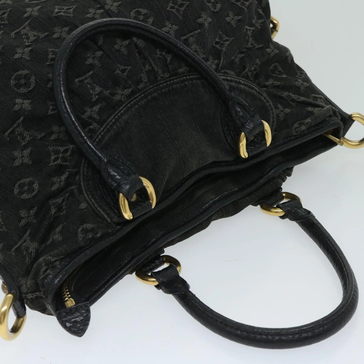 Louis Vuitton Neo Cabby  blue - Jeans Shoulder Bag ()