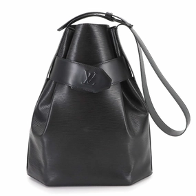 Louis Vuitton Noir Epi Leather Shoulder Bag (Pre-Owned)