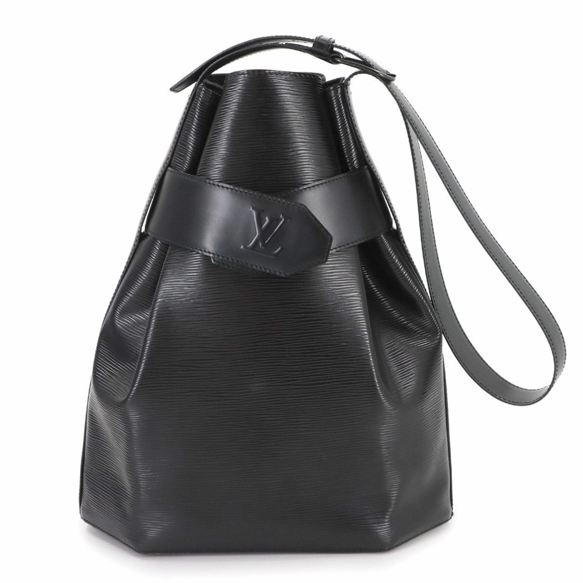Louis Vuitton Noir Epi Leather Shoulder Bag (Pre-Owned)