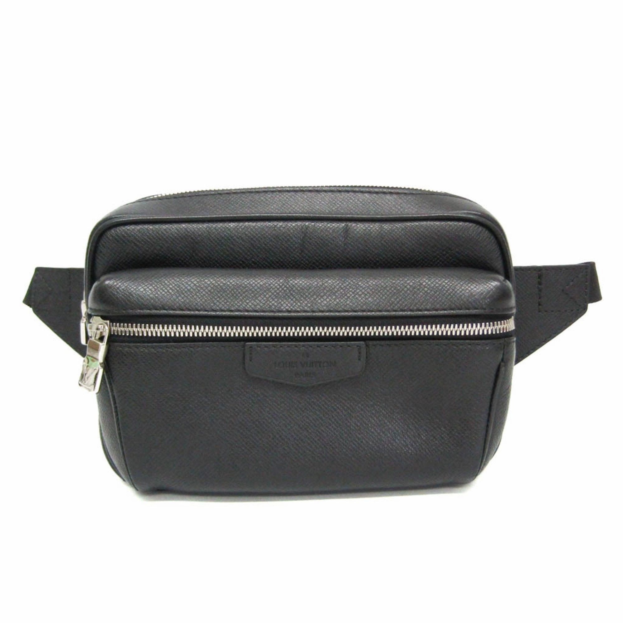 Louis Vuitton Outdoor Black Leather Shoulder Bag