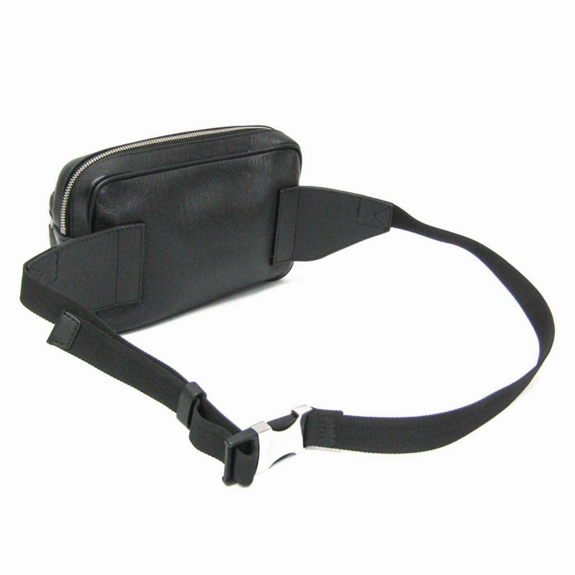 Louis Vuitton Outdoor Black Leather Shoulder Bag