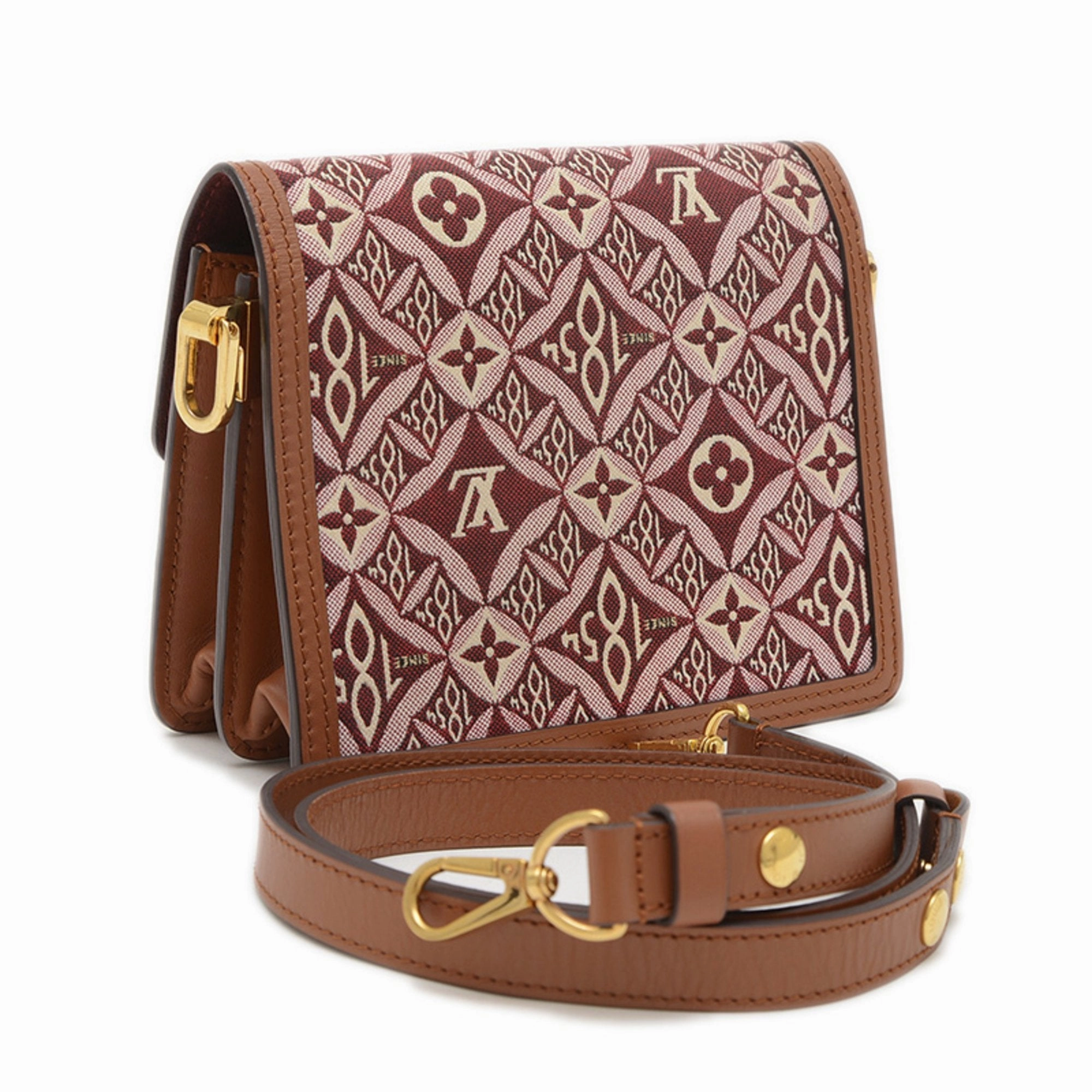 Louis Vuitton pink Monogram Jacquard Shoulder Bag (Pre-Owned)