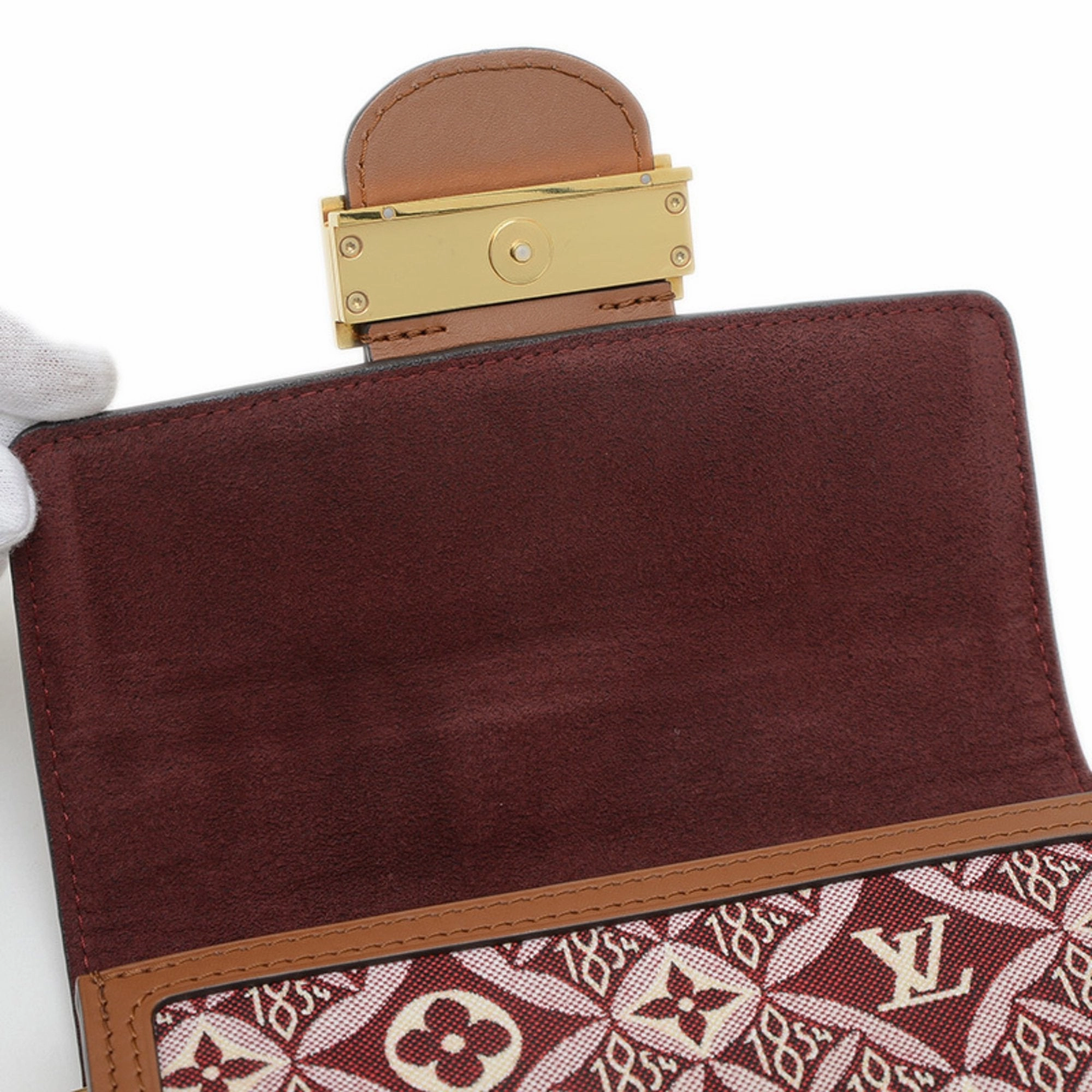 Louis Vuitton pink Monogram Jacquard Shoulder Bag (Pre-Owned)