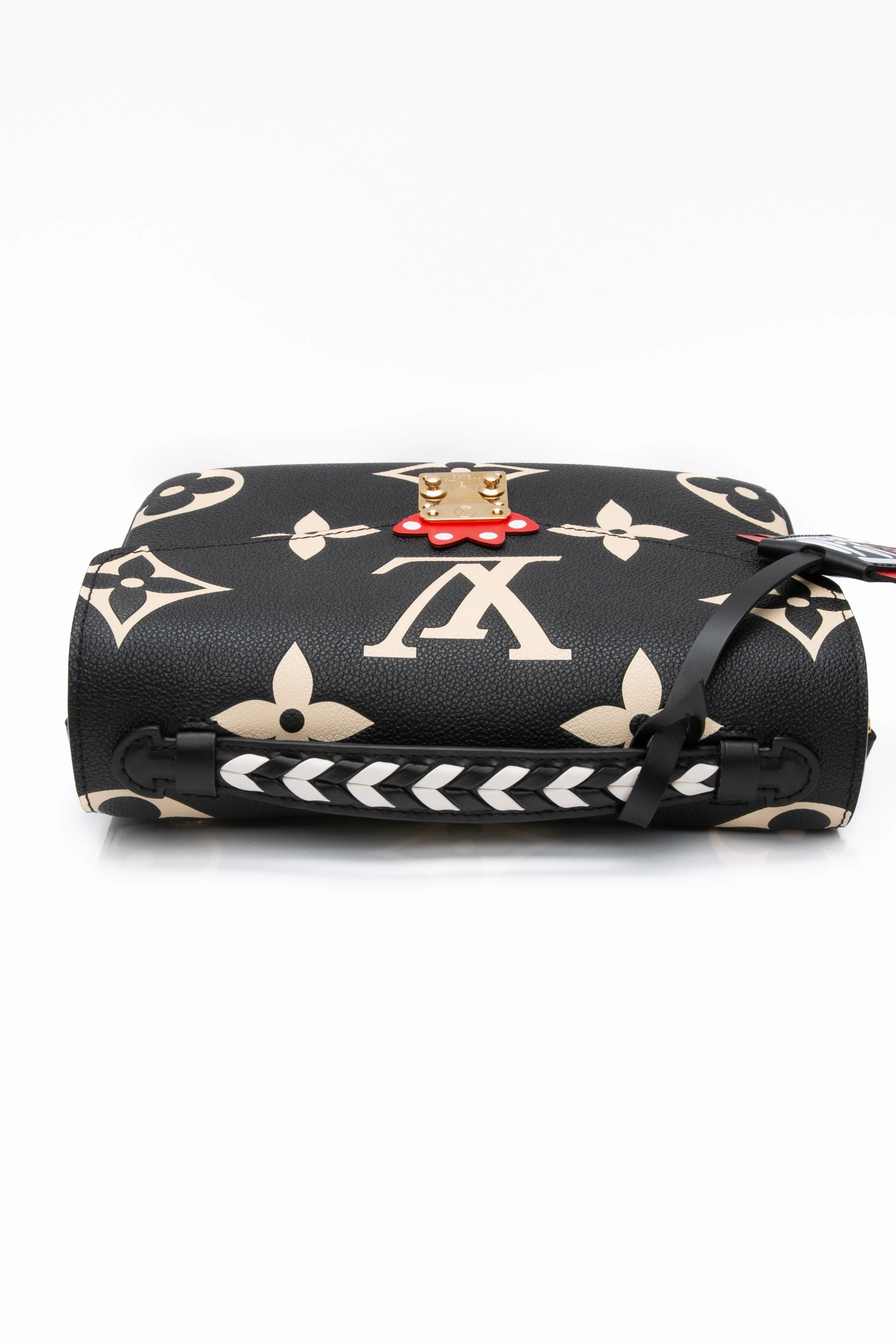 LOUIS VUITTON Pochette Metis Limited Edition Crafty Monogram Empreinte Giant Black Crossbody Bag