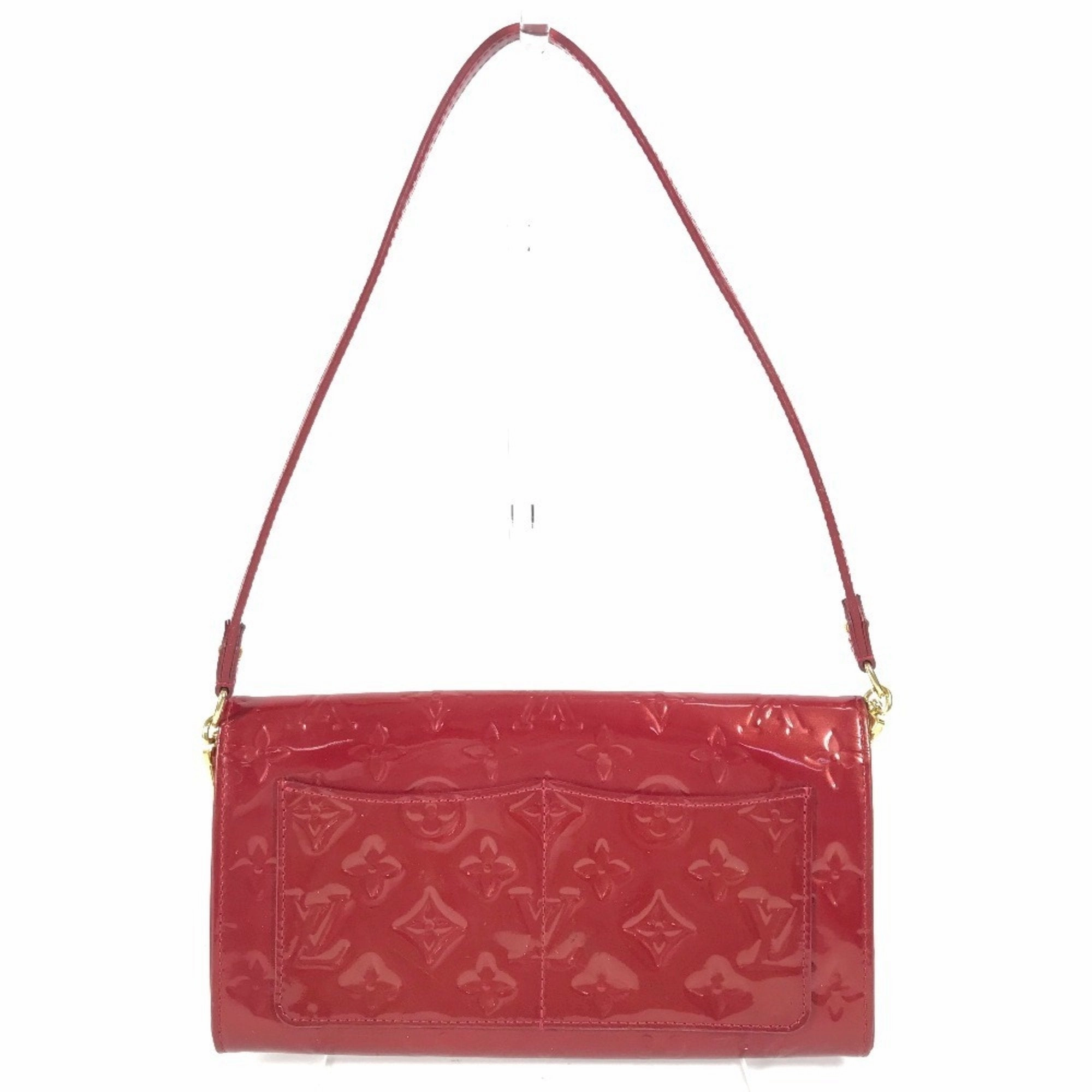 Louis Vuitton Pomme D'amour Color Monogram Vernis Canvas Clutch Bag Shoulder Bag (Pre-Owned)