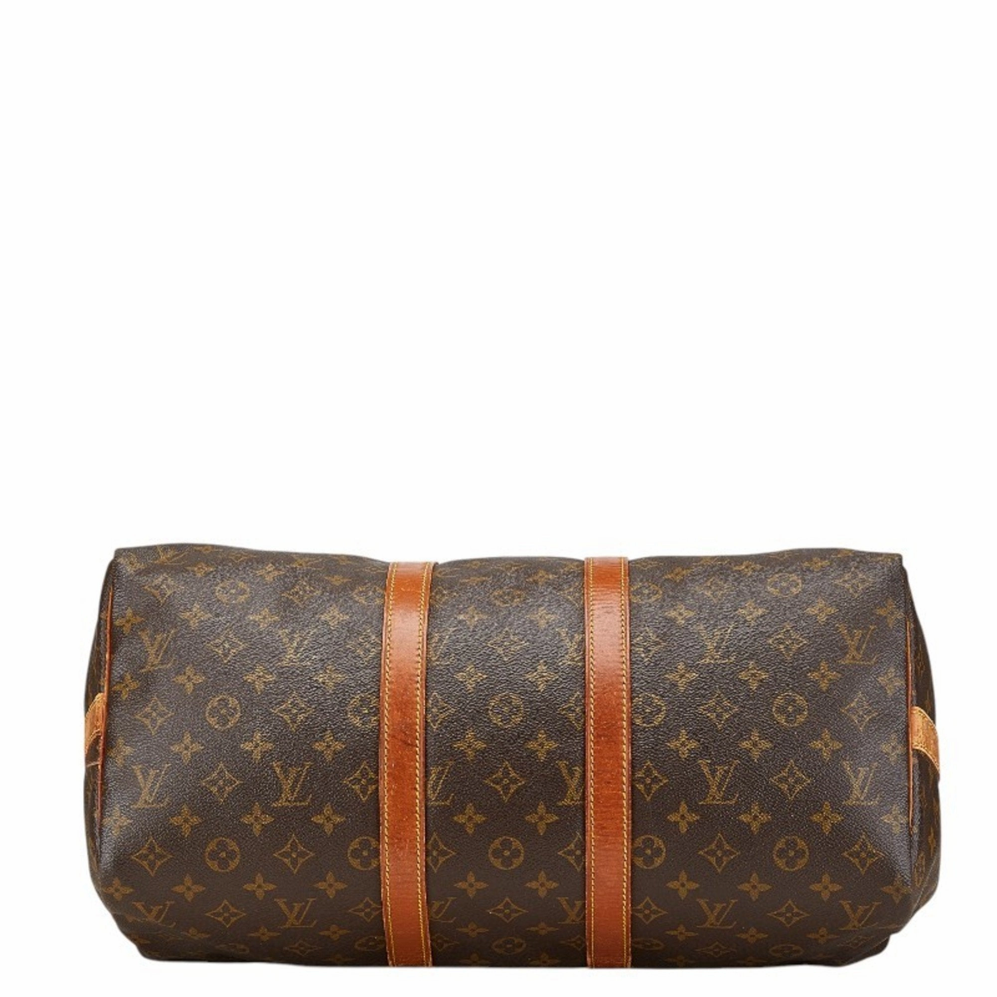Louis Vuitton Pvc Leather Boston Bag Shoulder Bag (Pre-Owned)