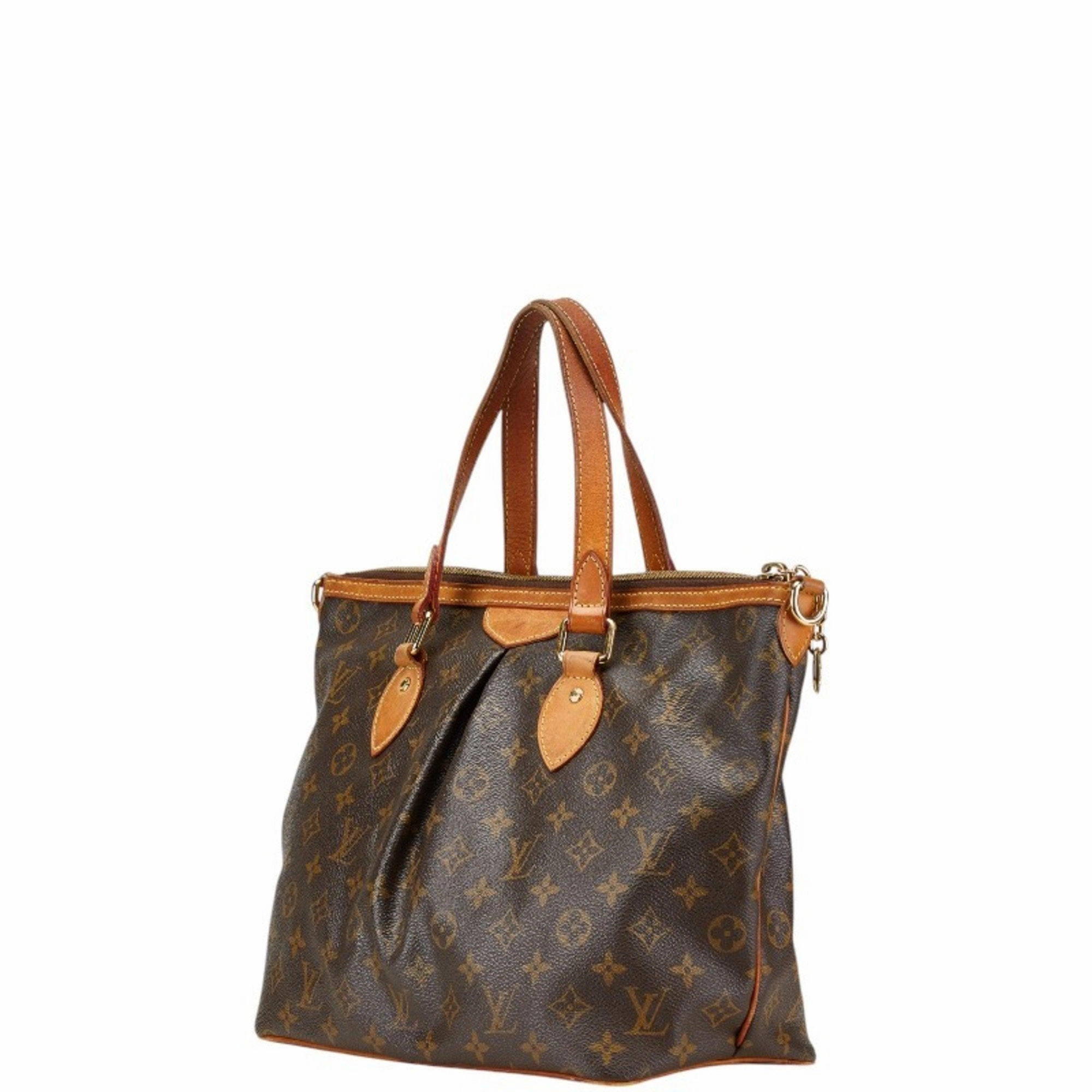 Louis Vuitton Pvc Leather Handbag Shoulder Bag (Pre-Owned)