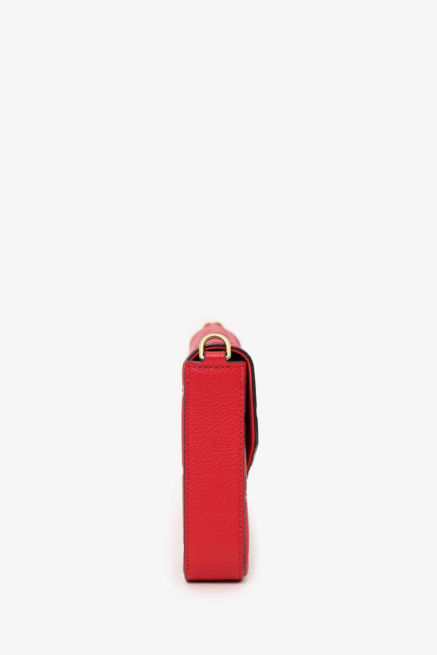 Louis Vuitton Red Leather Felicie Pochette