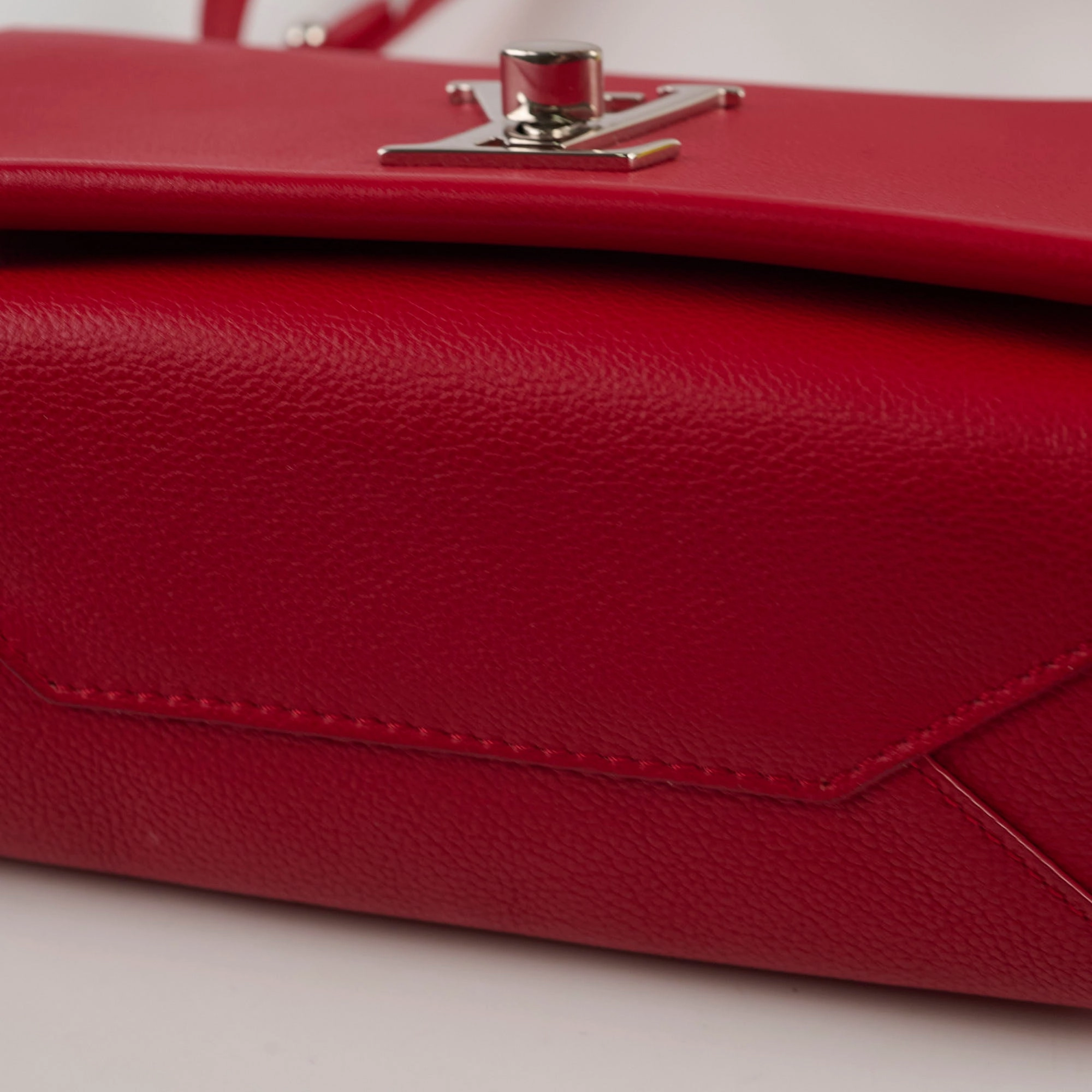 Louis Vuitton Red Lockme II BB