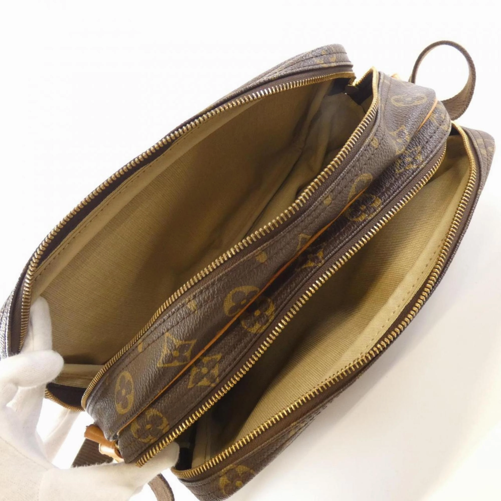 Louis Vuitton Reporter Pm Canvas Shoulder Bag (Pre-Owned)