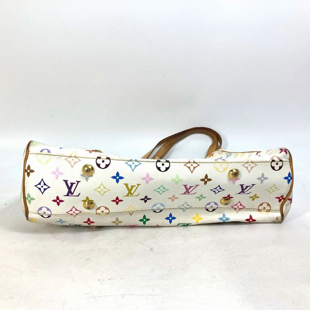 LOUIS VUITTON Shoulder Bag M40094 Monogram multicolor canvas white Monogram multicolor Aurelia MM Women