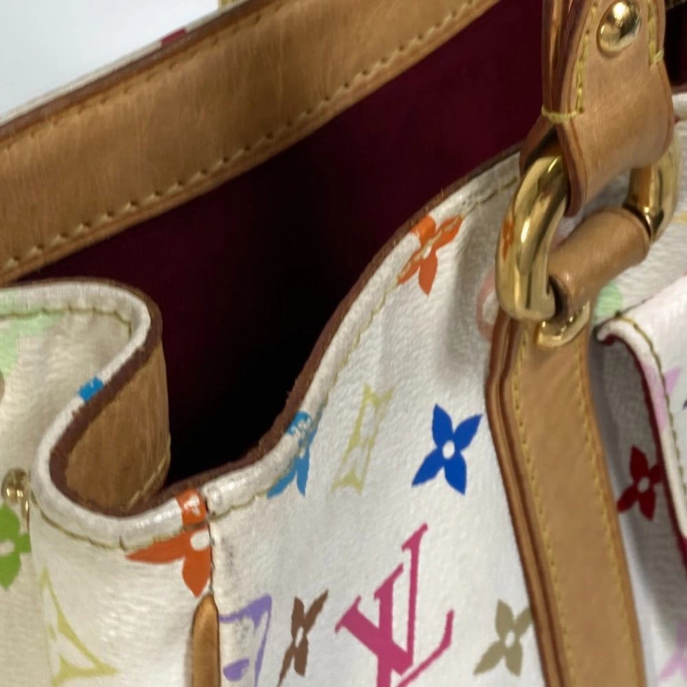 LOUIS VUITTON Shoulder Bag M40094 Monogram multicolor canvas white Monogram multicolor Aurelia MM Women