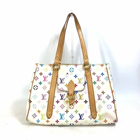 LOUIS VUITTON Shoulder Bag M40094 Monogram multicolor canvas white Monogram multicolor Aurelia MM Women