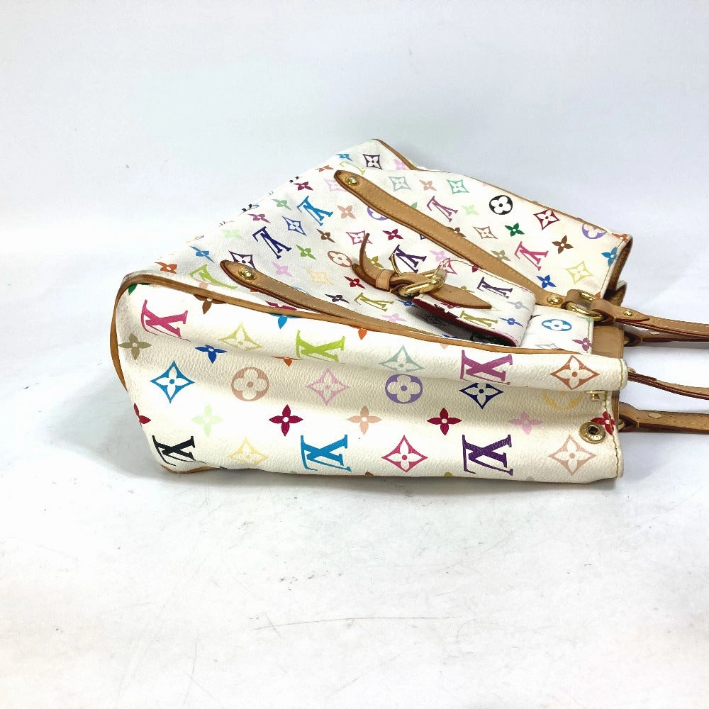 LOUIS VUITTON Shoulder Bag M40094 Monogram multicolor canvas white Monogram multicolor Aurelia MM Women