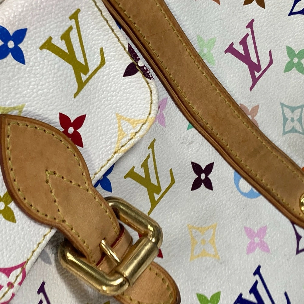 LOUIS VUITTON Shoulder Bag M40094 Monogram multicolor canvas white Monogram multicolor Aurelia MM Women