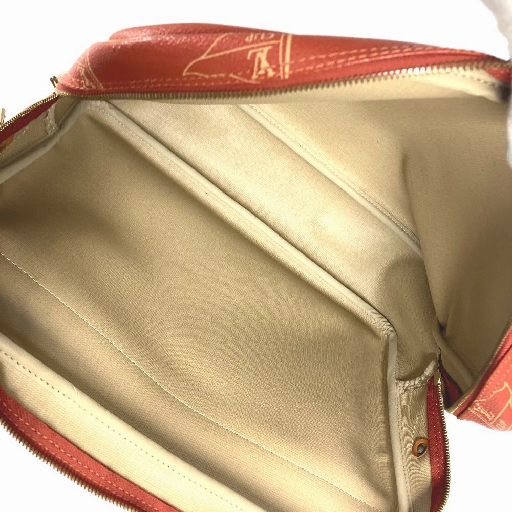 LOUIS VUITTON Shoulder Bag M80028 canvas Orange LVCUP Louis Vuitton Cup Calvi