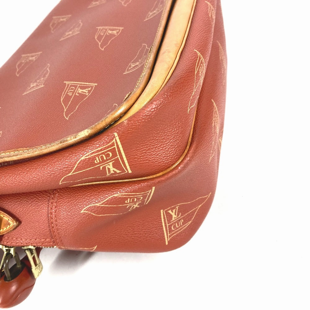 LOUIS VUITTON Shoulder Bag M80028 canvas Orange LVCUP Louis Vuitton Cup Calvi