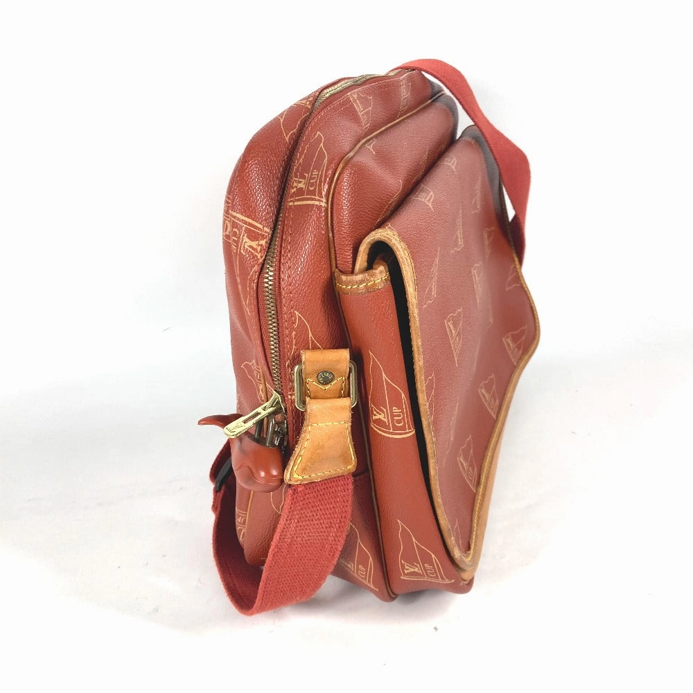 LOUIS VUITTON Shoulder Bag M80028 canvas Orange LVCUP Louis Vuitton Cup Calvi