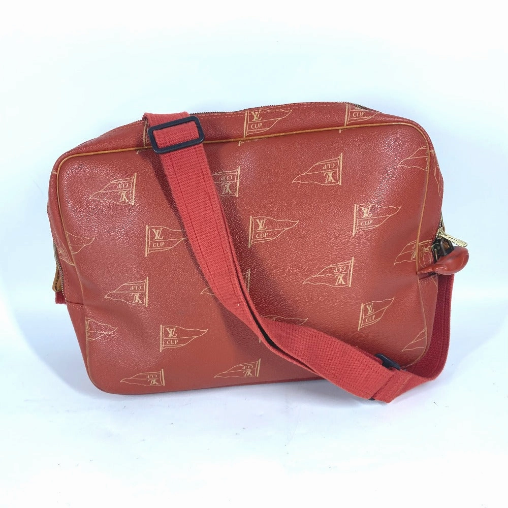 LOUIS VUITTON Shoulder Bag M80028 canvas Orange LVCUP Louis Vuitton Cup Calvi