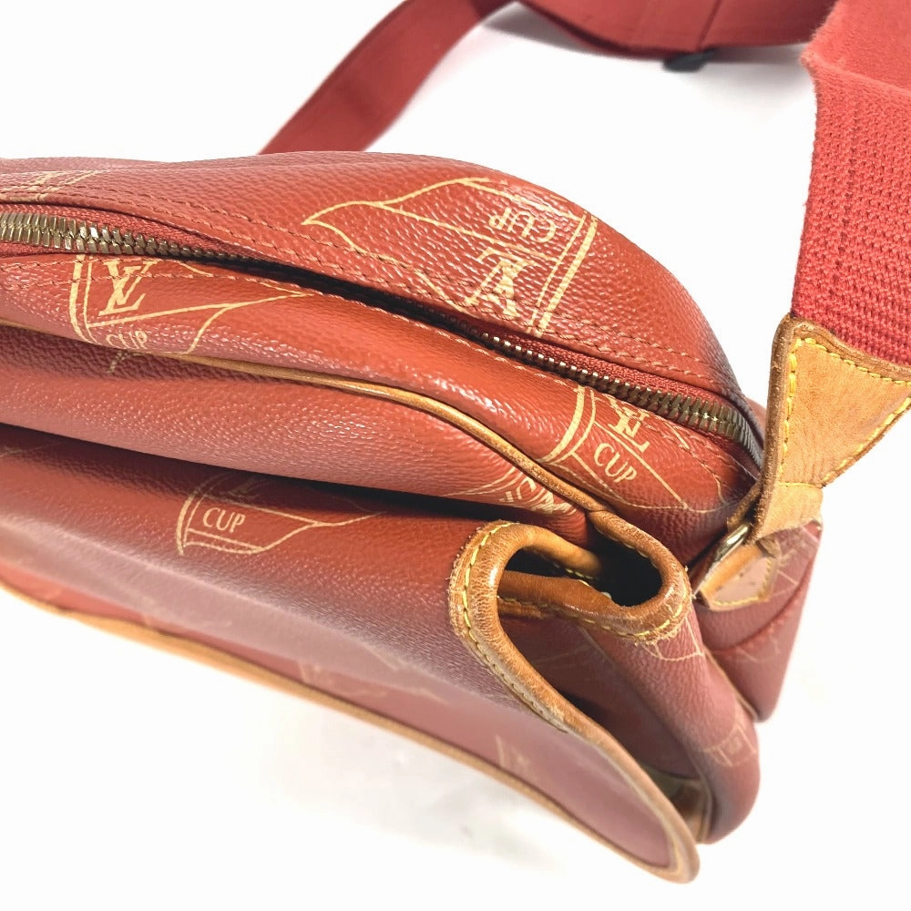 LOUIS VUITTON Shoulder Bag M80028 canvas Orange LVCUP Louis Vuitton Cup Calvi