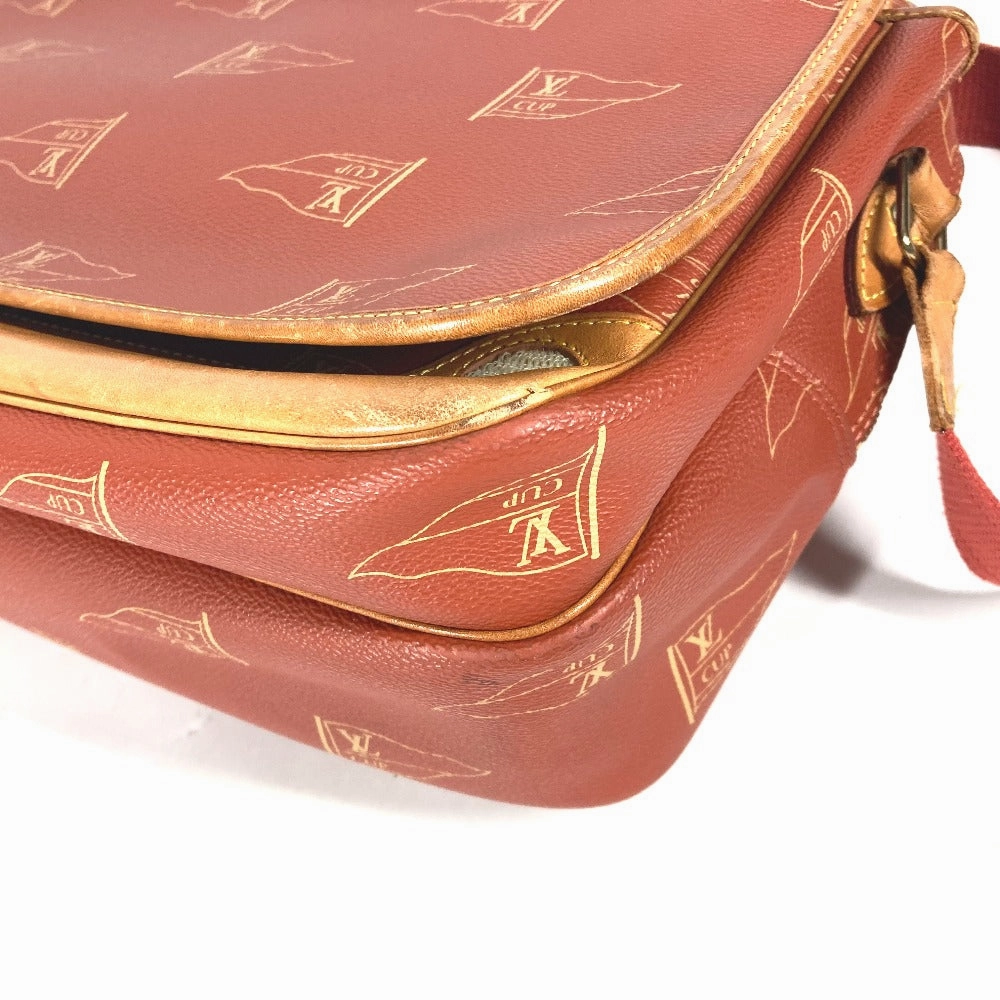 LOUIS VUITTON Shoulder Bag M80028 canvas Orange LVCUP Louis Vuitton Cup Calvi